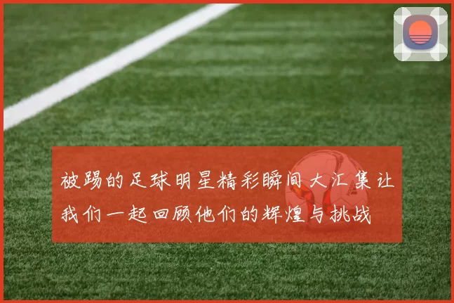 被踢的足球明星精彩瞬间大汇集让我们一起回顾他们的辉煌与挑战