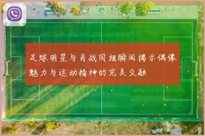 足球明星与肖战同框瞬间揭示偶像魅力与运动精神的完美交融