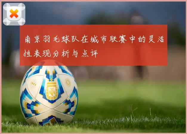 南京羽毛球队在城市联赛中的灵活性表现分析与点评